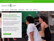 Tablet Screenshot of crossfitbeat.com